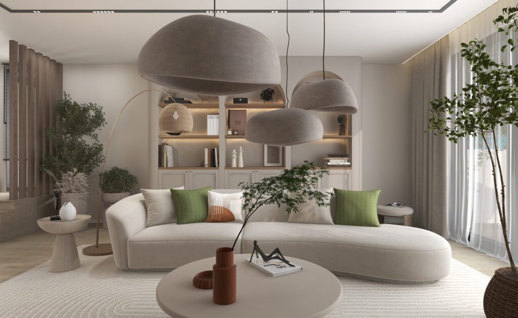 Living Room Green Space Tunari